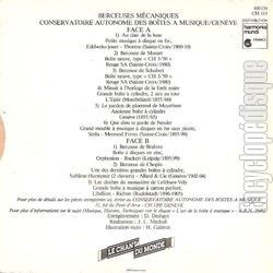 [Pochette de Berceuses mcaniques (JEUNESSE) - verso]