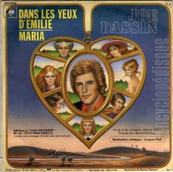 [Pochette de Dans les yeux d’Emilie (Joe DASSIN) - verso]