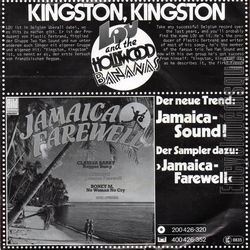 [Pochette de Kingston Kingston (LOU AND THE HOLLYWOOD BANANAS) - verso]