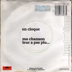 [Pochette de En cloque (RENAUD) - verso]