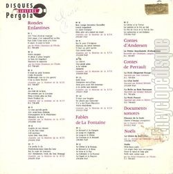 [Pochette de Le prince chri (JEUNESSE) - verso]