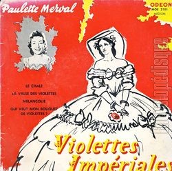 [Pochette de Violettes impriales (Paulette MERVAL)]
