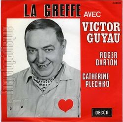 [Pochette de La greffe (Victor GUYAU, Roger DARTON et Catherine PLECHKO) - verso]