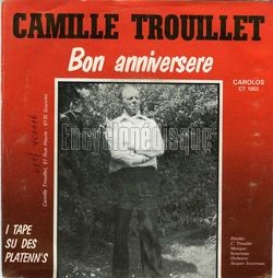 [Pochette de Bon anniversre (Camille TROUILLET) - verso]