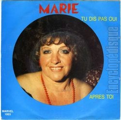 [Pochette de Tu dis pas oui (MARIE (4))]