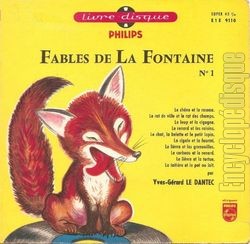 [Pochette de Fables de La Fontaine - N 1 (JEUNESSE)]