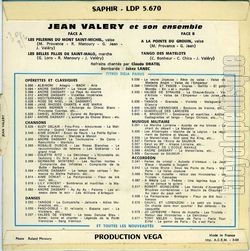 [Pochette de Les plerins du mont Saint-Michel (Jean VALRY) - verso]