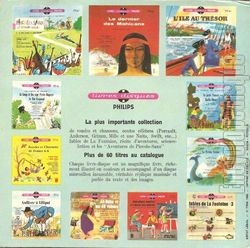 [Pochette de La piste aux toiles (JEUNESSE) - verso]