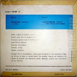 [Pochette de Christine (Les GUITARES MAGIQUES) - verso]