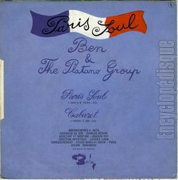 [Pochette de Paris soul (BEN & THE PLATANO GROUP) - verso]
