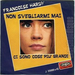 [Pochette de Non svegliarmi mai (Franoise HARDY)]