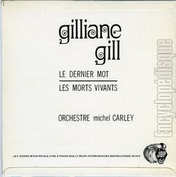 [Pochette de Le dernier mot (Gilliane GILL) - verso]