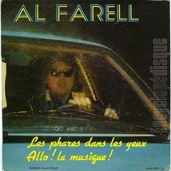 [Pochette de Les phares dans les yeux (Al FARELL) - verso]