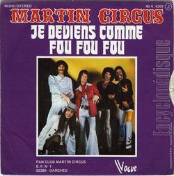 [Pochette de Je me suis retrouv en tutu (MARTIN CIRCUS) - verso]