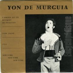 [Pochette de L’amour est un bouquet de violettes (Yon DE MURGUIA)]