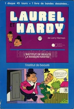 [Pochette de Laurel et Hardy "L’institut de beaut / La maison hante" (T.V. (Tlvision))]