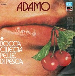 [Pochette de Bocca ciliegia pelle di pesca (Salvatore ADAMO)]