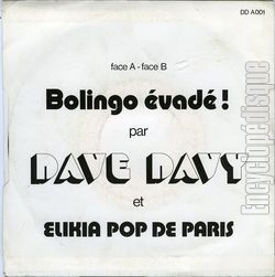 [Pochette de Bolingo vad ! (Dave DAVY) - verso]