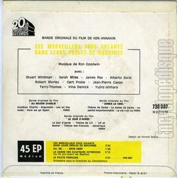 [Pochette de Ces merveilleux fous volants dans leurs drles de machines (B.O.F.  Films ) - verso]