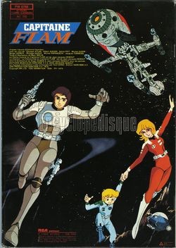 [Pochette de Les aventures du Capitaine Flam (T.V. (Tlvision)) - verso]
