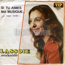[Pochette de Si tu aimes ma musique (Mireille LASSOIE)]