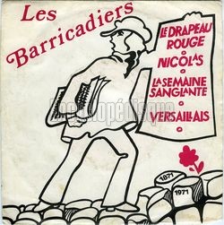 [Pochette de Le drapeau rouge (Les BARRICADIERS)]