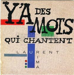 [Pochette de Y’a des mots qui chantent (Laurent RIMA)]