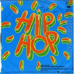 [Pochette de Hip Hop (T.V. (Tlvision)) - verso]