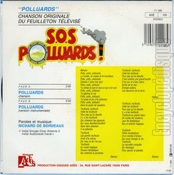 [Pochette de S.O.S. Polluards (T.V. (Tlvision)) - verso]