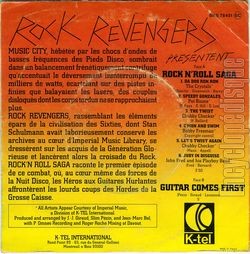 [Pochette de Rock’n’roll saga (ROCK REVENGERS) - verso]