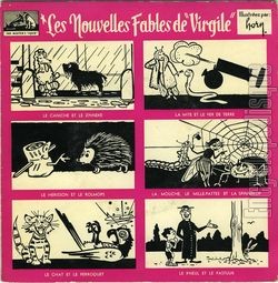 [Pochette de Nouvelles fables de Virgile (du "Pourquoi pas ?") (VIRGILE) - verso]
