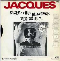 [Pochette de Savez-vous planquer vos sous (Jacques DUTRONC) - verso]