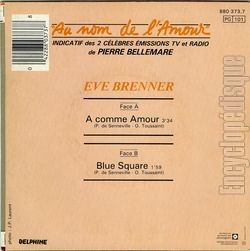 [Pochette de Au nom de l’amour (T.V. (Tlvision)) - verso]