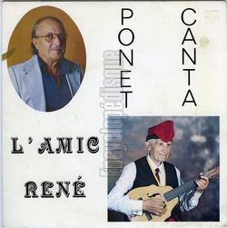 [Pochette de Ponet canta l’amic Ren (Les GAIS TROUBADOURS)]