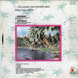 [Pochette de Bahamas (Antoine DAVID) - verso]