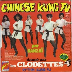 [Pochette de Chinese kung fu (BANZA ET LES CLODETTES) - verso]