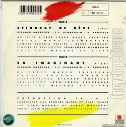 [Pochette de Stingray de rve (Richard ANDRIEUX) - verso]