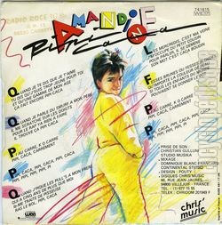[Pochette de Pipi caca (AMANDINE) - verso]