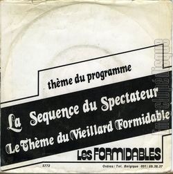 [Pochette de Thme du programme "La squence du spectateur" (Les FORMIDABLES) - verso]