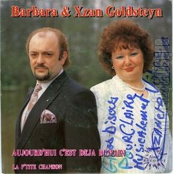[Pochette de Aujourd’hui c’est dj demain (Barbara et Xzan GOLDSTEYN)]