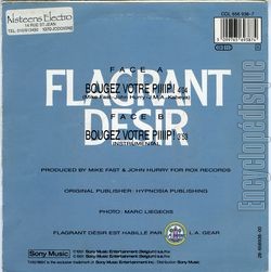 [Pochette de Bougez votre piiiip ! (FLAGRANT DSIR) - verso]