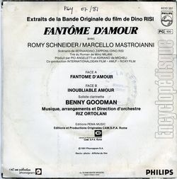 [Pochette de Fantme d’amour (B.O.F.  Films ) - verso]