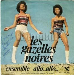 [Pochette de Ensemble (Les GAZELLES NOIRES) - verso]
