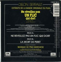[Pochette de Ne rveillez pas un flic qui dort (B.O.F.  Films ) - verso]
