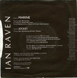 [Pochette de Marine (Ian RAVEN) - verso]