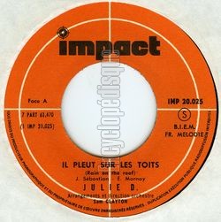 [Pochette de Il pleut sur les toits (Julie D.)]