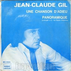 [Pochette de Une chanson d’adieu (Jean-Claude GIL) - verso]