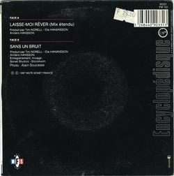 [Pochette de Laisse-moi rver (LOHENGRIN) - verso]