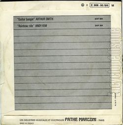 [Pochette de Mission impossible (T.V. (Tlvision)) - verso]