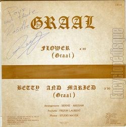 [Pochette de Flower (GRAAL) - verso]